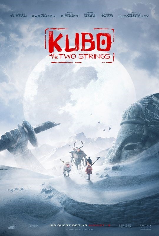 

Постер к фильму "Кубо. Легенда о самурае" (Kubo and the Two Strings) 50x70 см
