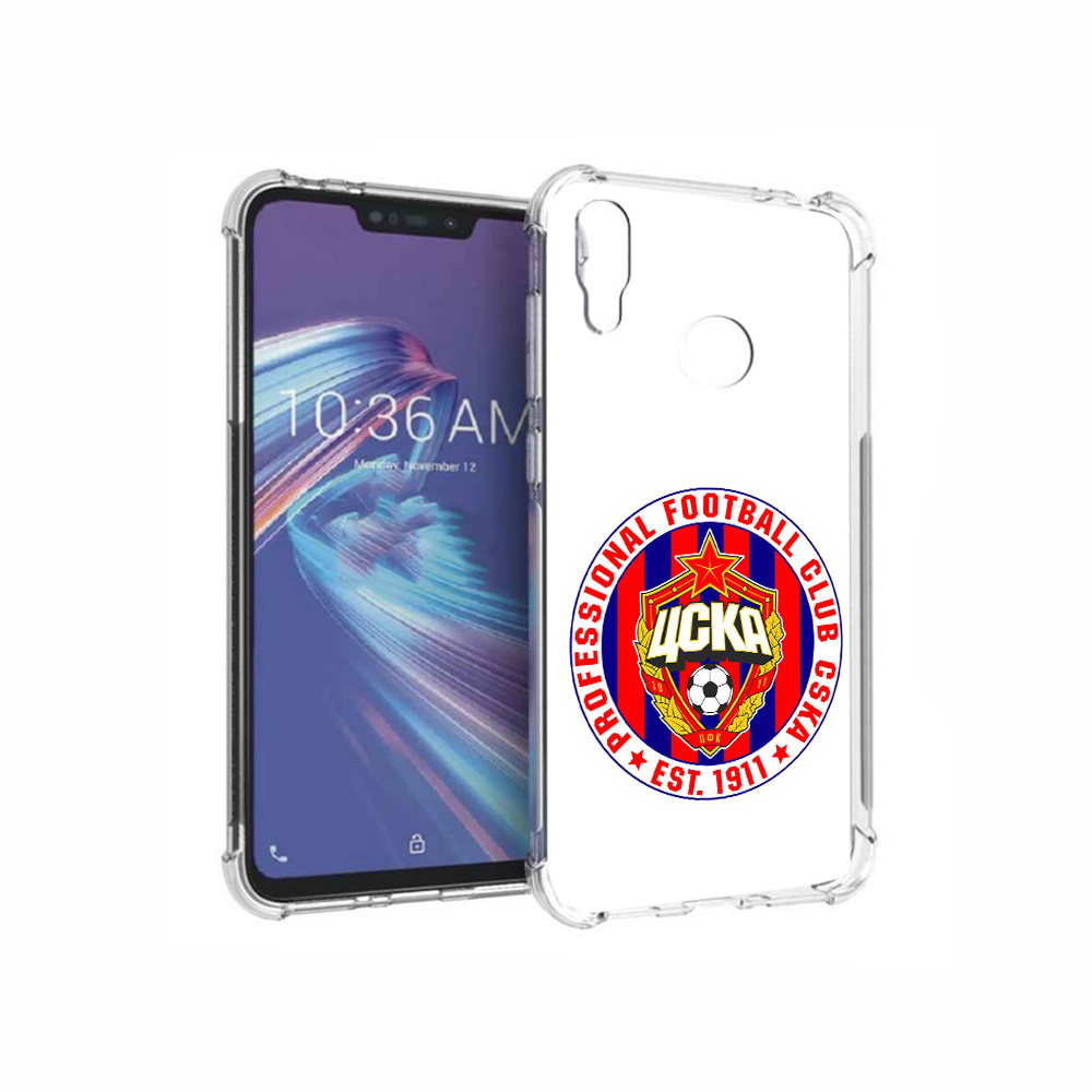 

Чехол MyPads Tocco для Asus ZenFone Max M2 (ZB633KL) ФК ЦСК логотип, Прозрачный, Tocco