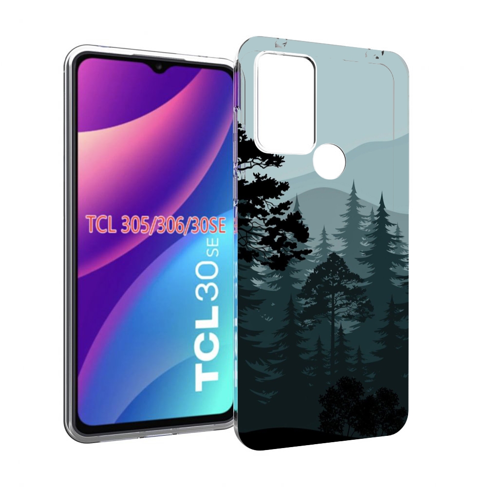 

Чехол MyPads темный лесочек для TCL 30SE/305/306/30E, Tocco