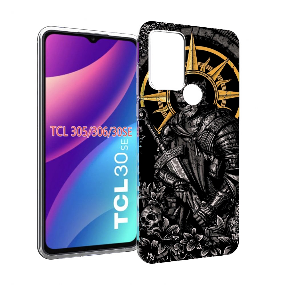 

Чехол MyPads темный железный рыцарь для TCL 30SE/305/306/30E, Tocco