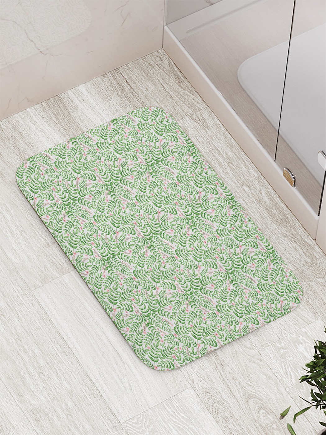 

Коврик противоскользящий для ванной, сауны, бассейна, 77х52 см bath_73617 JoyArty