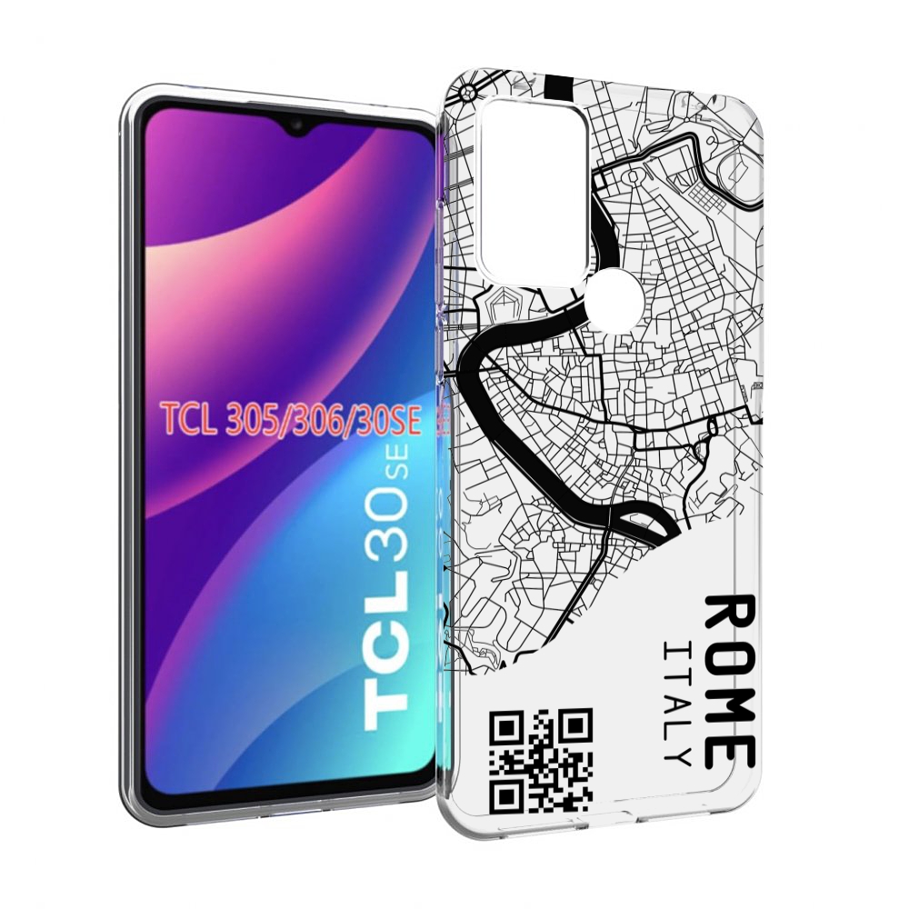 

Чехол MyPads схема-рим для TCL 30SE/305/306/30E, Tocco