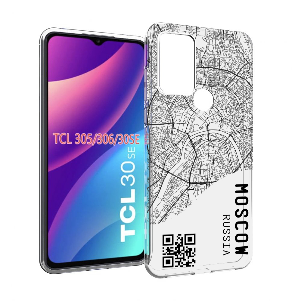 

Чехол MyPads схема-москва для TCL 30SE/305/306/30E, Tocco
