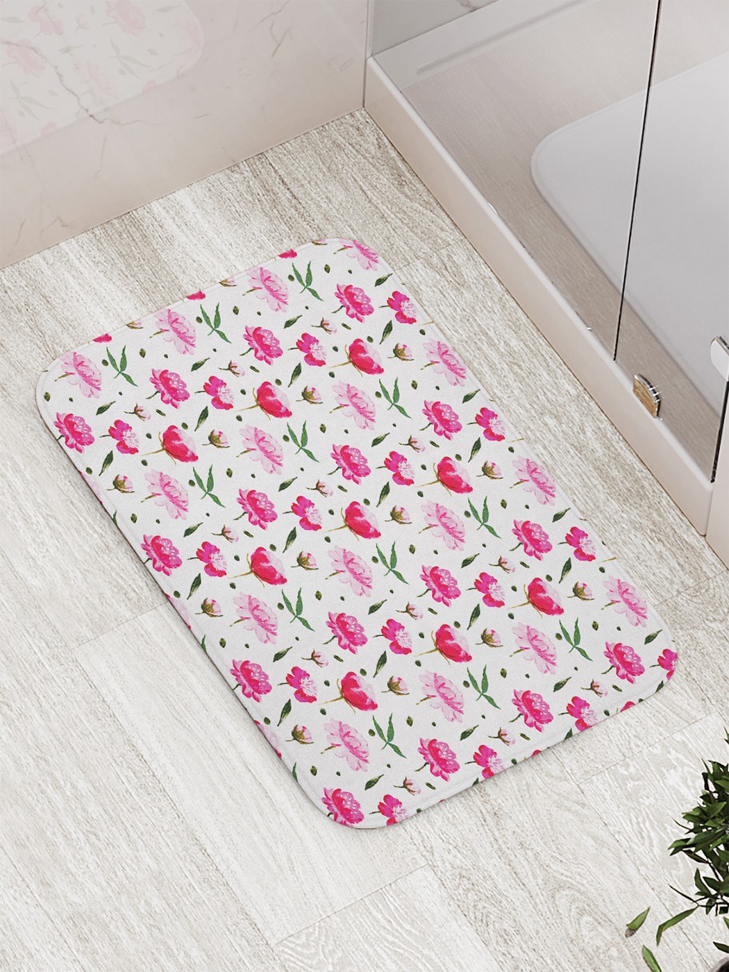 

Коврик противоскользящий для ванной, сауны, бассейна, 77х52 см bath_73607 JoyArty