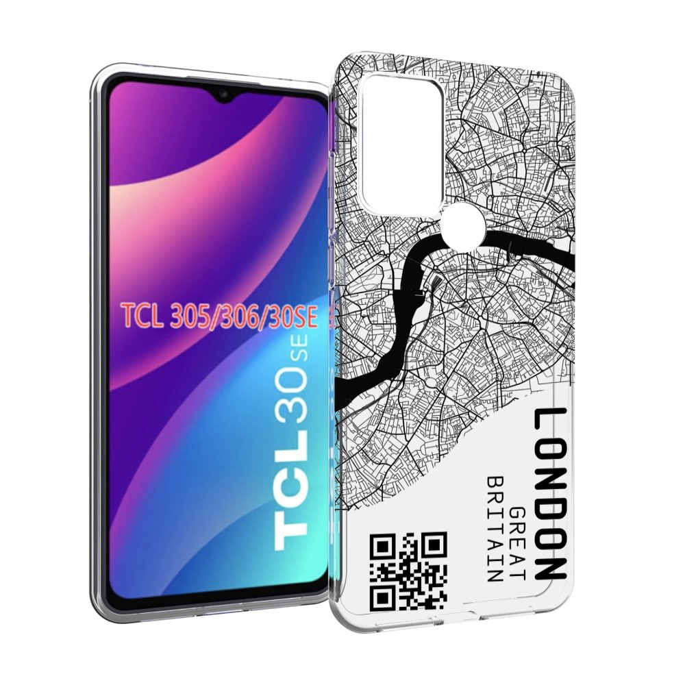 

Чехол MyPads схема-лондон для TCL 30SE/305/306/30E, Tocco