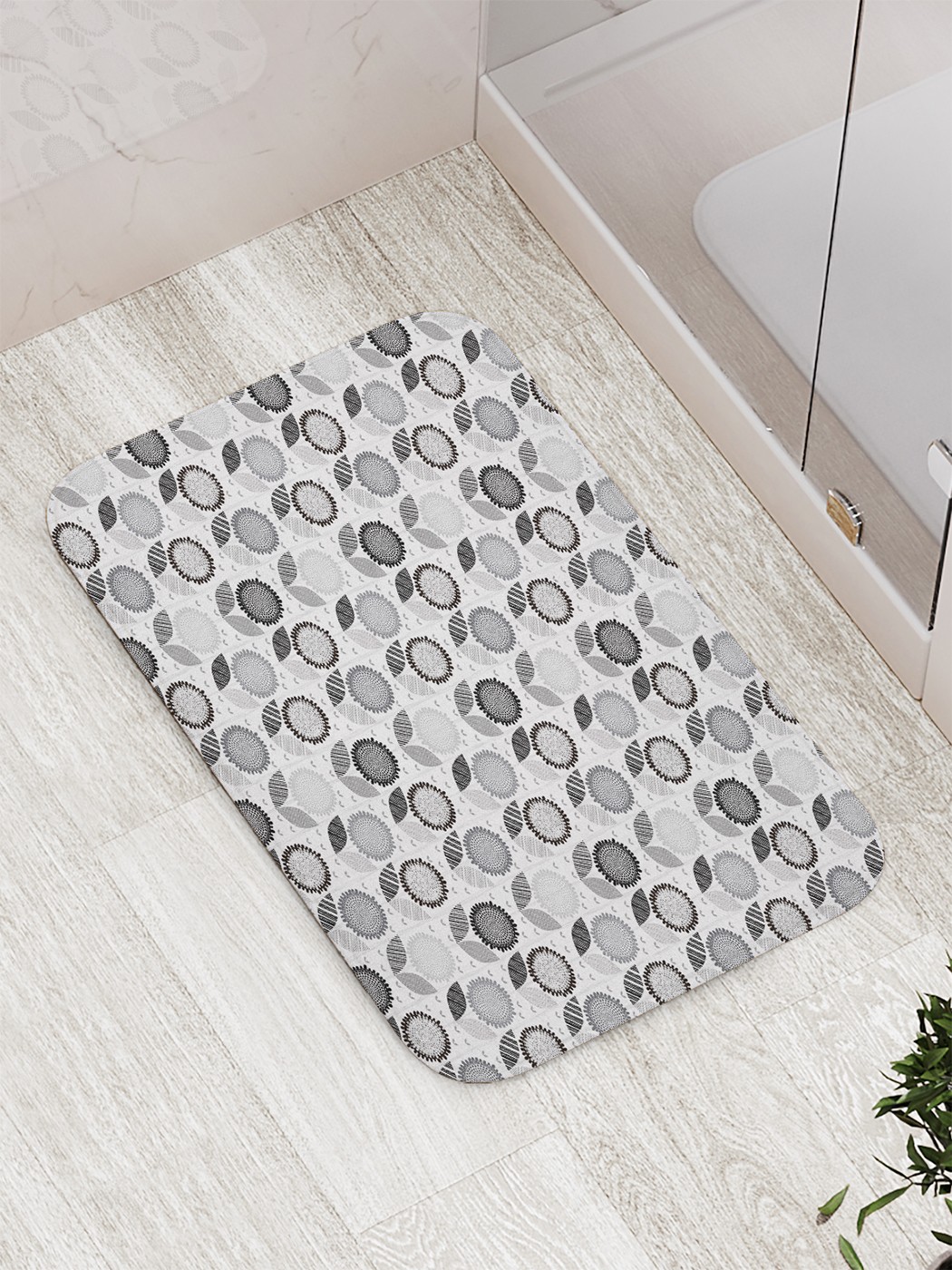 

Коврик противоскользящий для ванной, сауны, бассейна, 77х52 см bath_73569 JoyArty