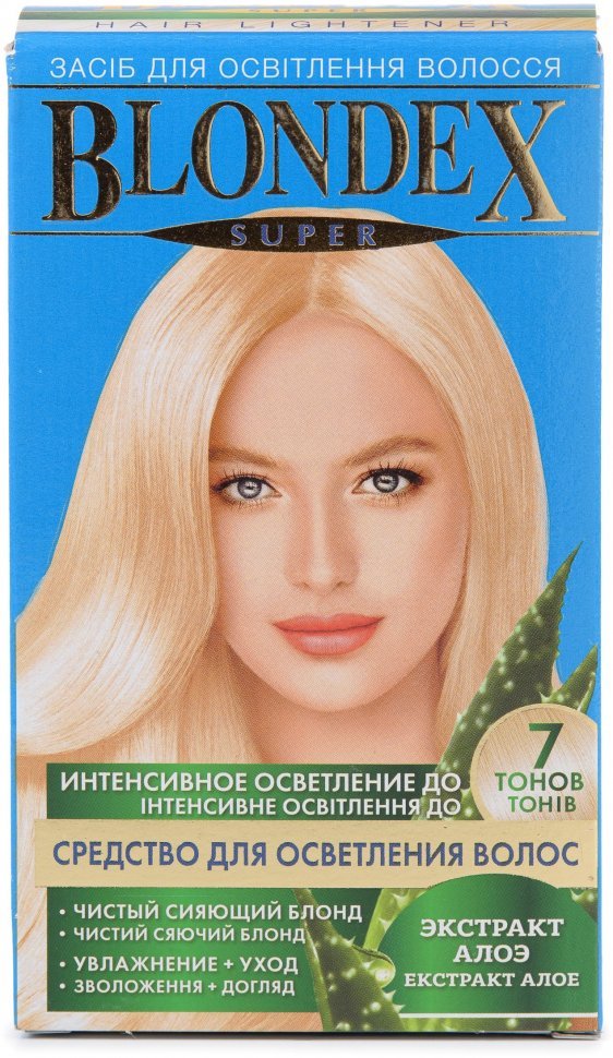 

Осветлитель для волос Florex Блондекс-супер с экстрактом алоэ 85г