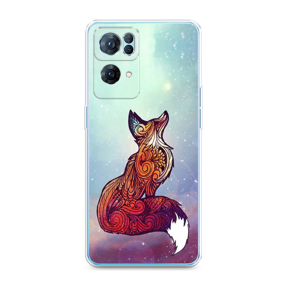 

Чехол Awog на Oppo Reno 7 Pro "Лиса 1", Разноцветный, 258250-1