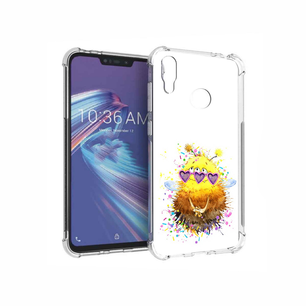 

Чехол MyPads Tocco для Asus ZenFone Max M2 (ZB633KL) Пушитый шмель, Прозрачный, Tocco