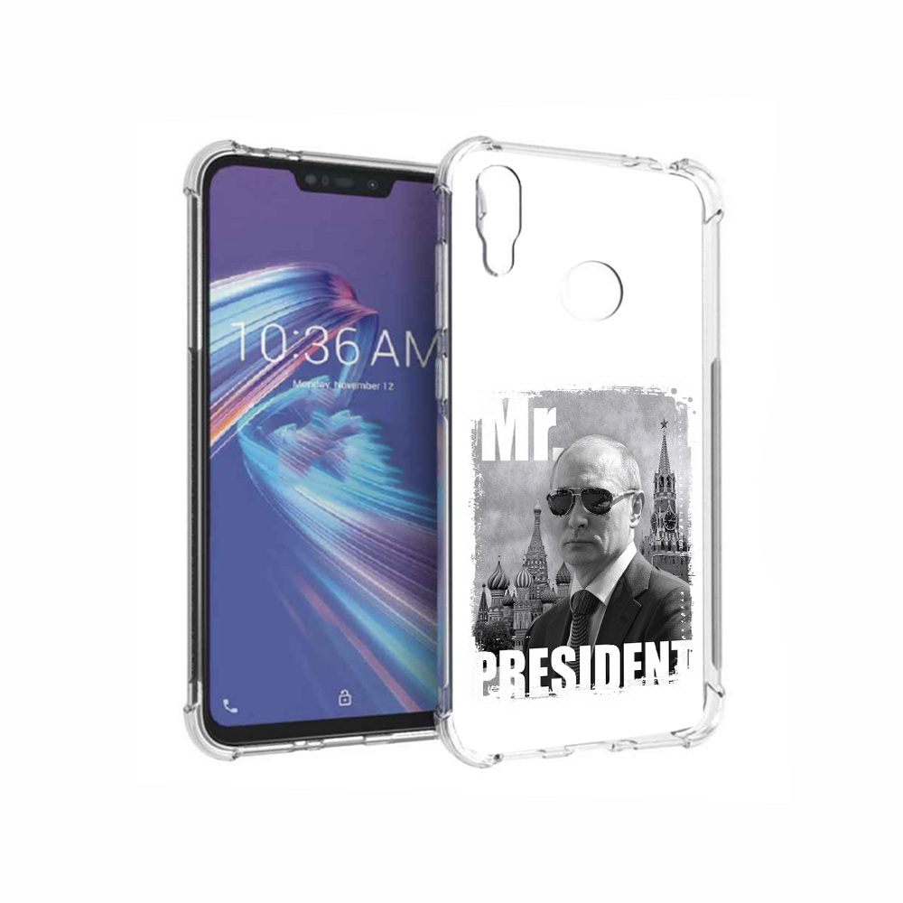 

Чехол MyPads Tocco для Asus ZenFone Max M2 (ZB633KL) Путин, Прозрачный, Tocco