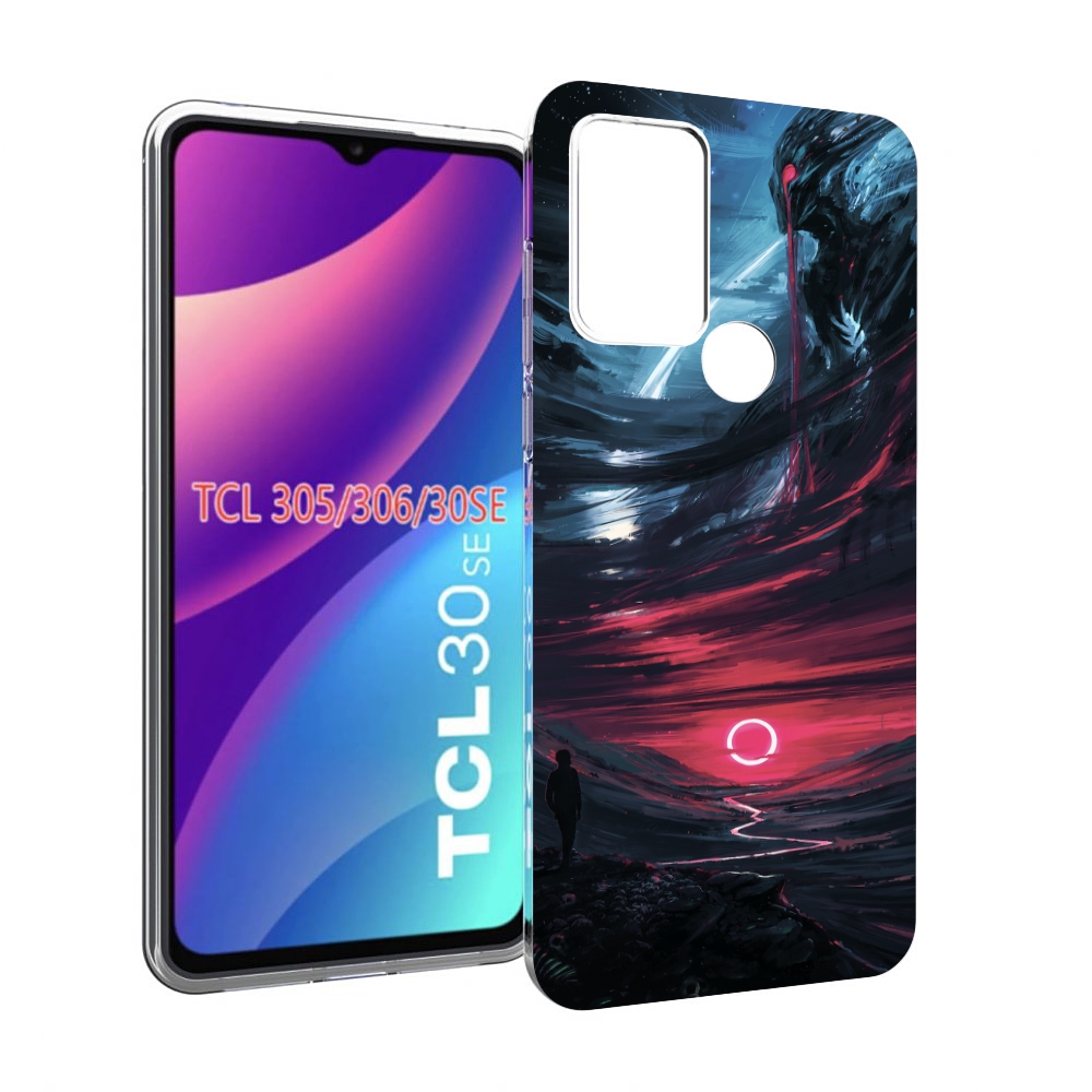 

Чехол MyPads страшный мир для TCL 30SE/305/306/30E, Tocco