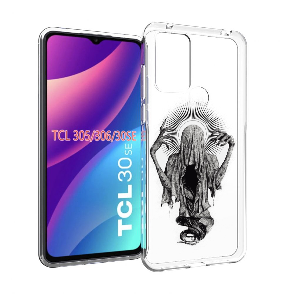

Чехол MyPads страшная змея в мантии для TCL 30SE/305/306/30E, Tocco