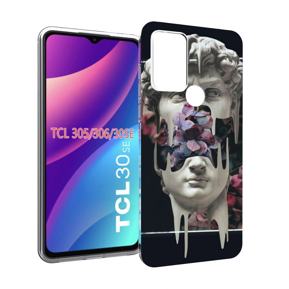 

Чехол MyPads статуя-с-цветами-внутри для TCL 30SE/305/306/30E, Tocco