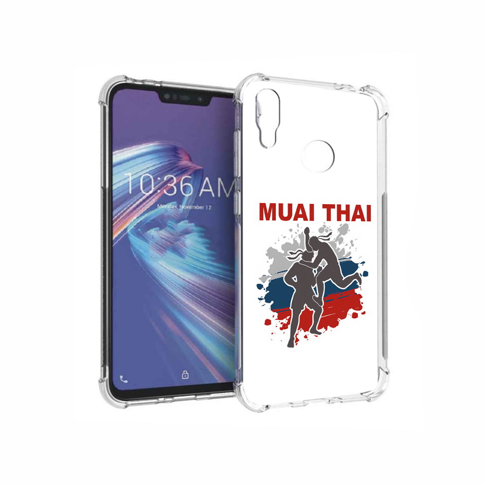 

Чехол MyPads Tocco для Asus ZenFone Max M2 (ZB633KL) Муайтай, Прозрачный, Tocco