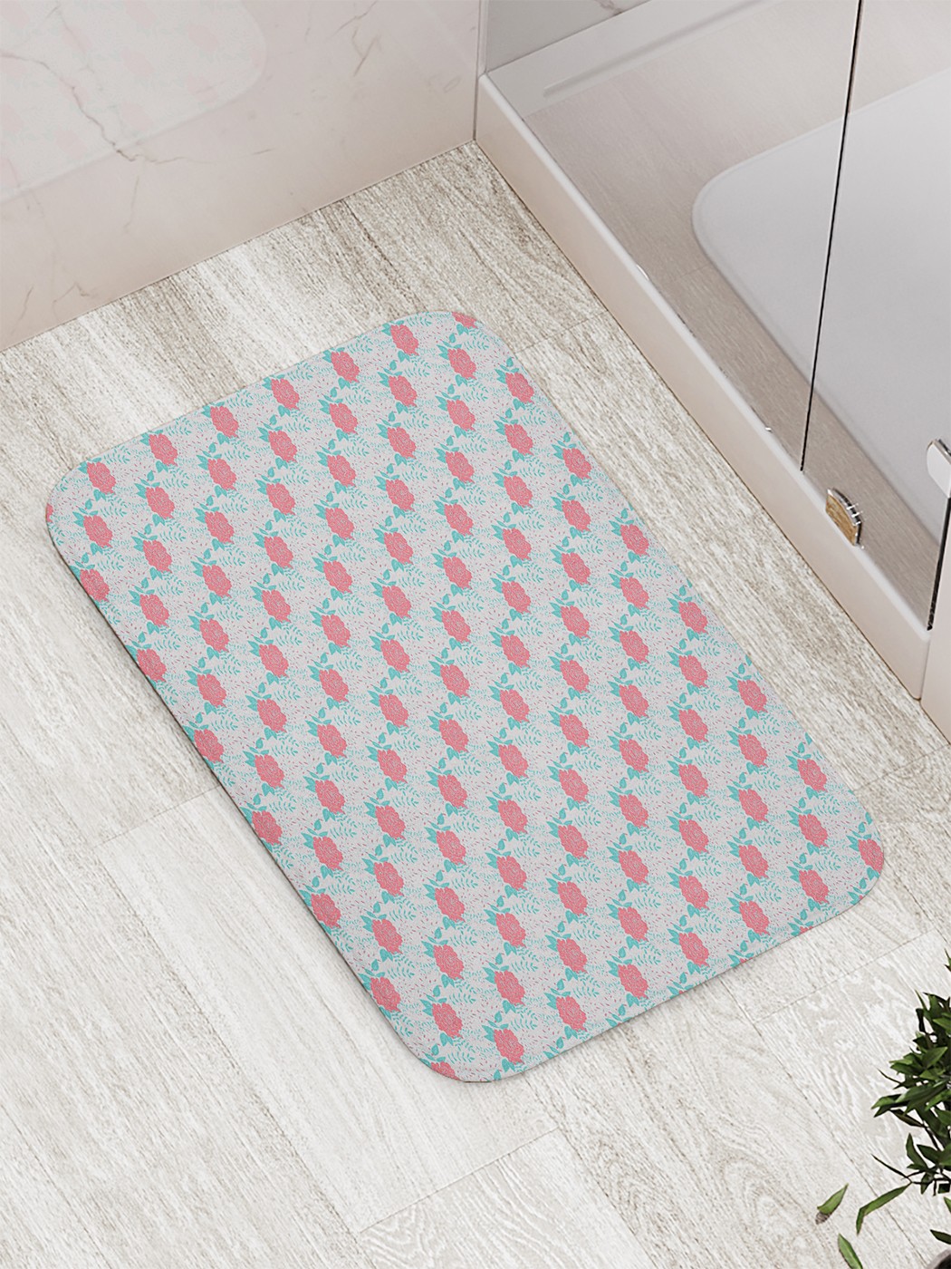 

Коврик противоскользящий для ванной, сауны, бассейна, 77х52 см bath_73482 JoyArty