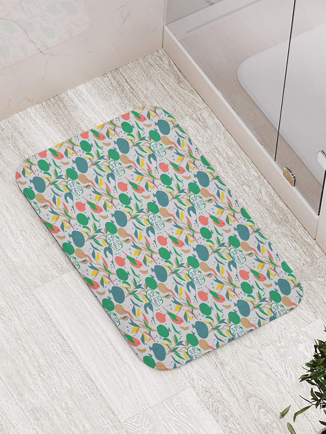

Коврик противоскользящий для ванной, сауны, бассейна, 77х52 см bath_73481 JoyArty