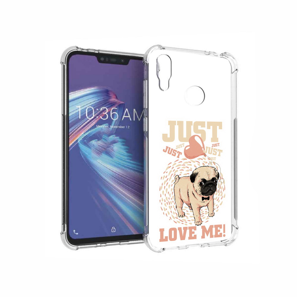 

Чехол MyPads Tocco для Asus ZenFone Max M2 (ZB633KL) Люби меня, Прозрачный, Tocco