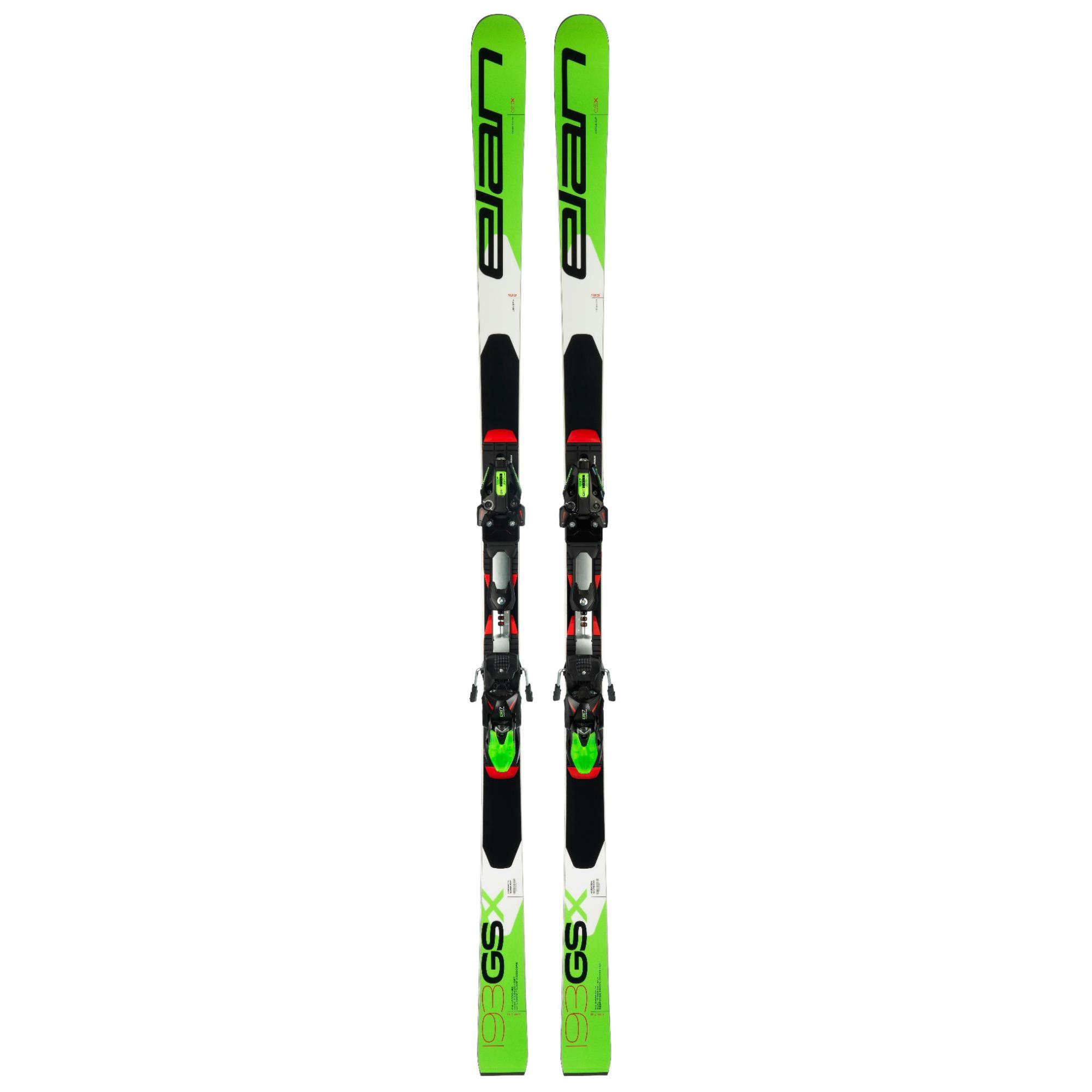 Горные лыжи Elan Gsx Wc Plate 2019, green, 188 см