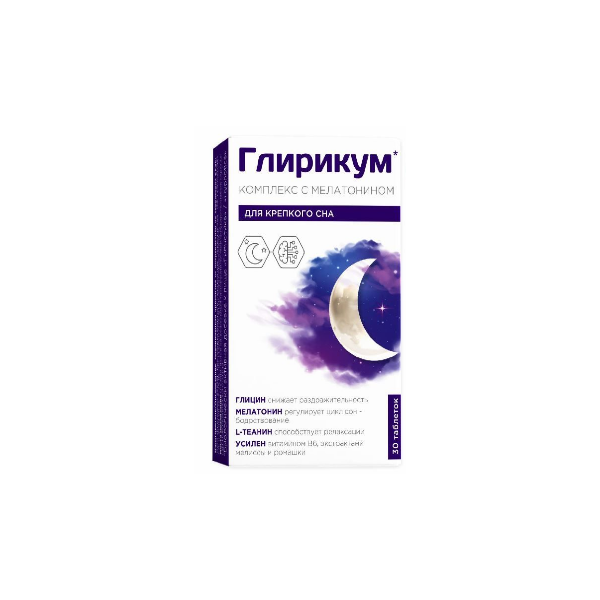 

Комплекс для нормализации сна Мальвикс с мелатонином таб 30 шт