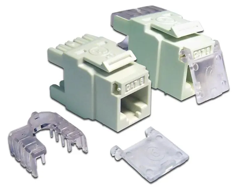 

Модуль RJ-45 Lanmaster Keystone Tooless (LAN-TK45U6/180-WH), Keystone Tooless