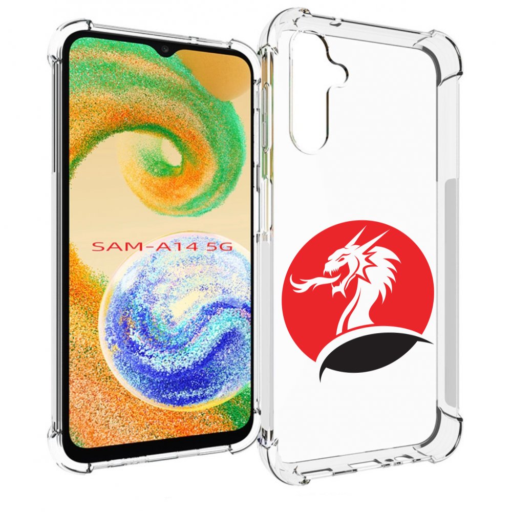 

Чехол MyPads дракон-рисунок для Samsung Galaxy A14 5G, Прозрачный, Tocco
