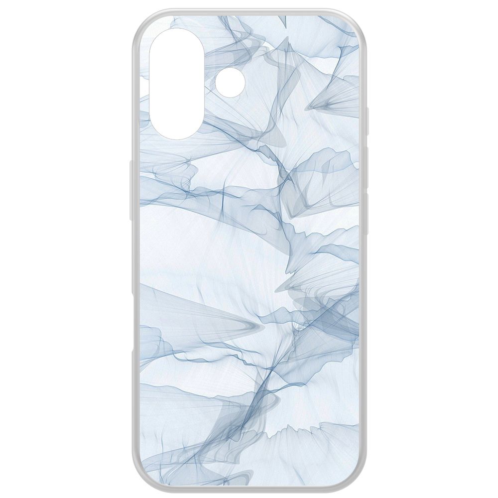 

Чехол-накладка Krutoff Clear Case Абстракт 10 для iPhone 16, Прозрачный