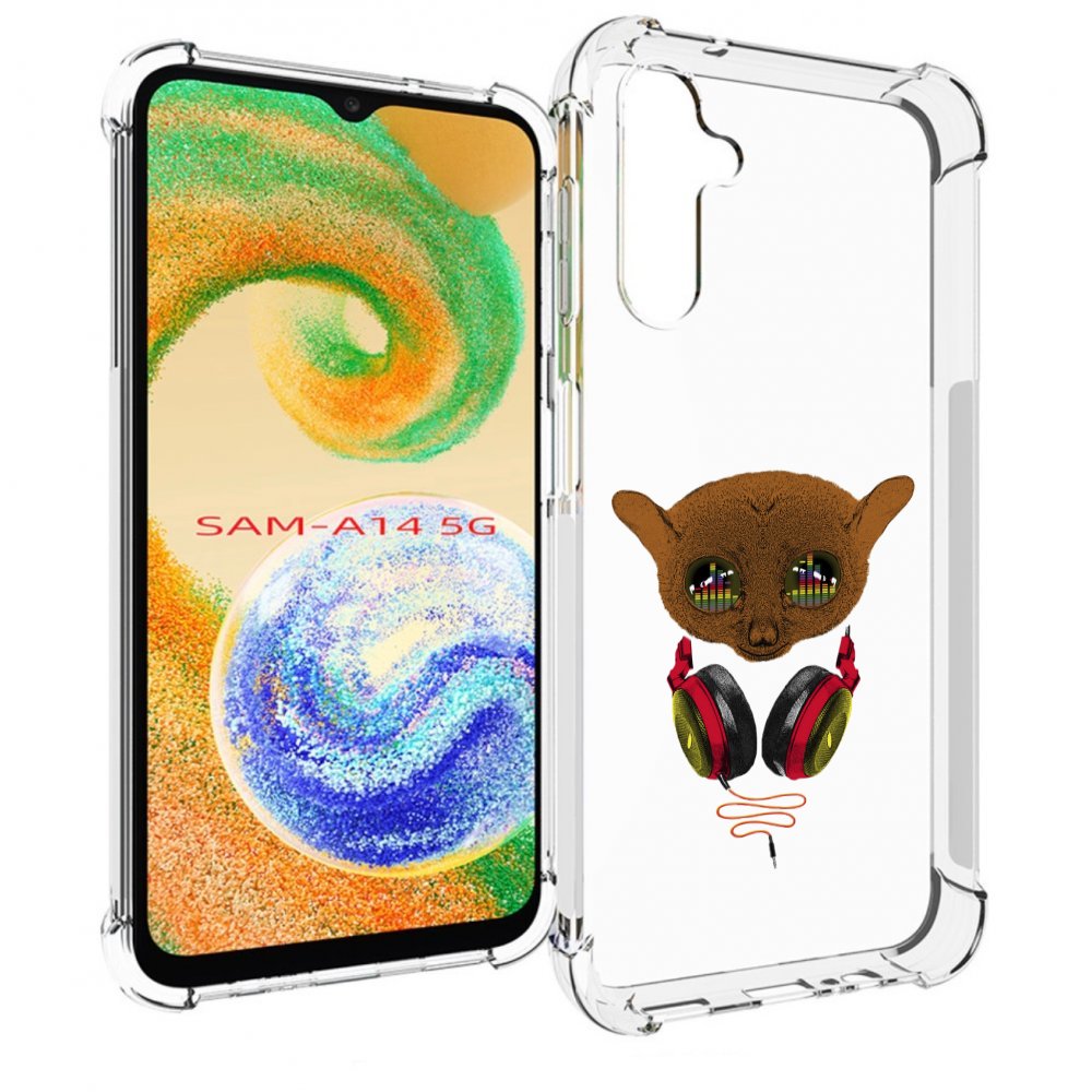 

Чехол MyPads диджей для Samsung Galaxy A14 5G, Прозрачный, Tocco