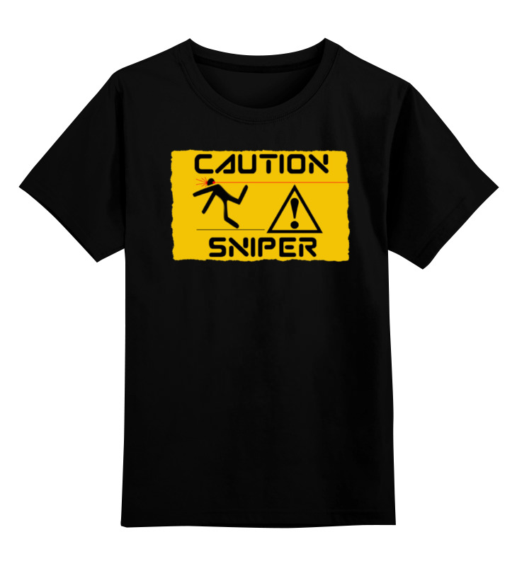 

Детская футболка классическая Printio Sniper, р. 164, 0000000713183