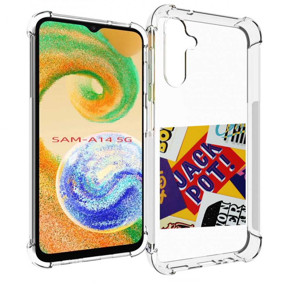 

Чехол MyPads джекпот для Samsung Galaxy A14 5G, Прозрачный, Tocco