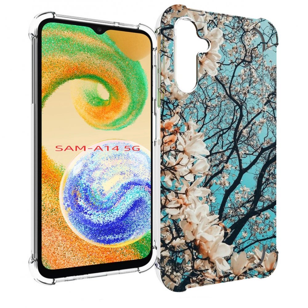

Чехол MyPads дерево-с-цветочками для Samsung Galaxy A14 5G, Прозрачный, Tocco