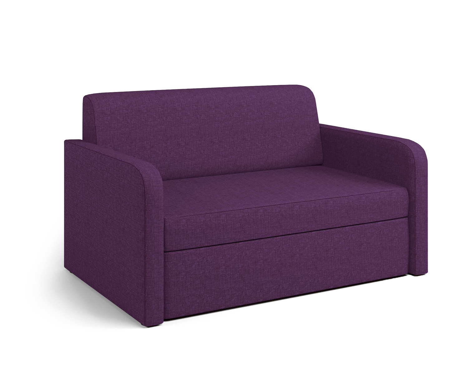 фото Диван-кровать куба фиолетовый шарм-дизайн
