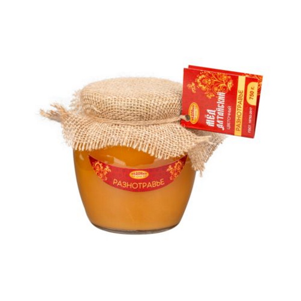 

Мёд алтайский Разнотравье, 750 г