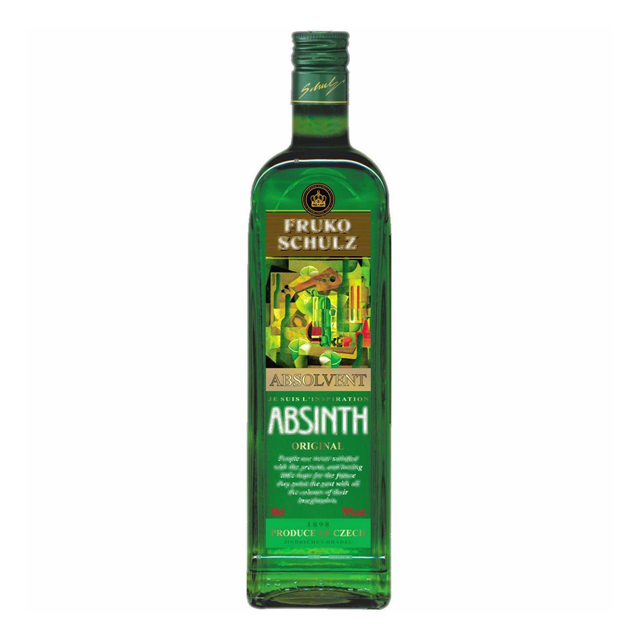 

Абсент Fruko Schulz Absinth Absolvent 70% 500 мл