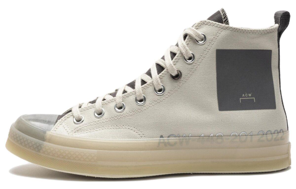 

Кеды унисекс Converse A-COLD-WALL* Chuck Taylor All Star 1970s ACW серые 42.5 EU, Серый, A-COLD-WALL* x Converse Chuck Taylor All Star 1970s ACW