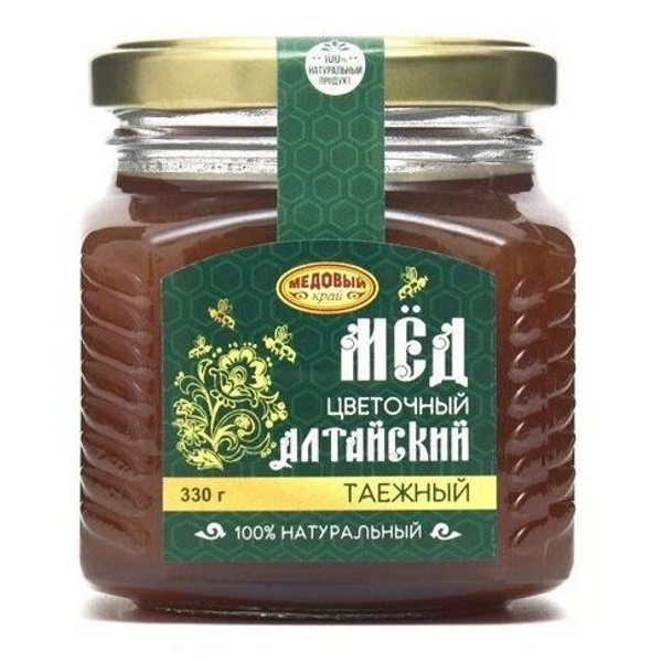 

Мёд алтайский Таёжный, 330 г