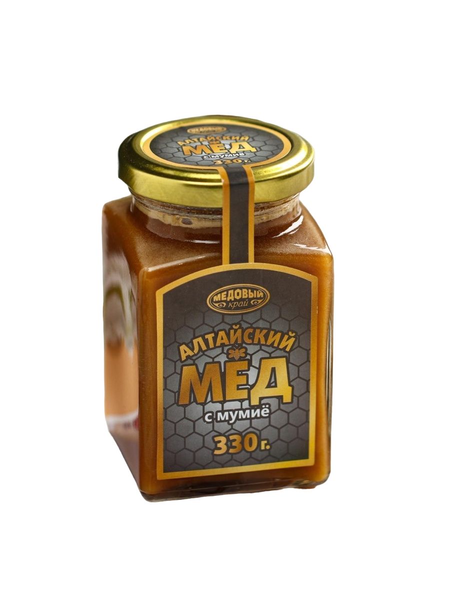 

Мёд алтайский с мумиё, 330 г