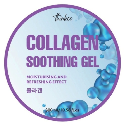 Гель Thinkco универсальный для лица и тела с коллагеном - Collagen soothing gel 300мл 