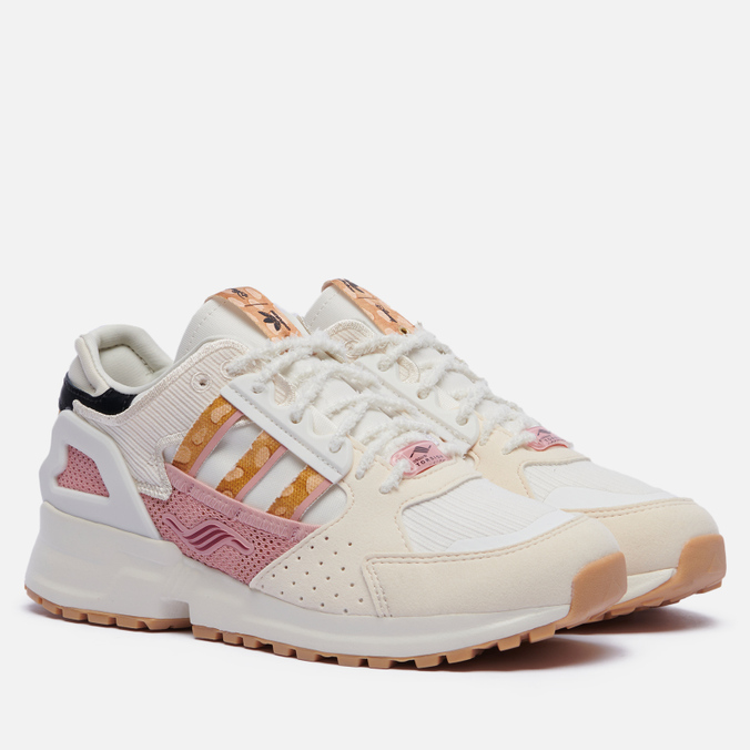 

Кроссовки женские Adidas x Disney ZX 10000 C Bambi бежевые 40.5 EU, x Disney ZX 10000 C Bambi