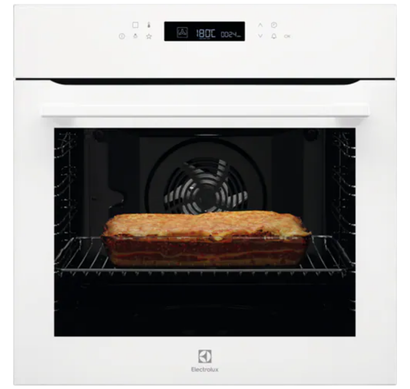 

Встраиваемый электрический духовой шкаф Electrolux COE7P31V белый, COE7P31V