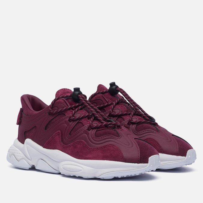 

Кроссовки женские Adidas Ozweego Plus бордовые 40.5 EU, Ozweego Plus