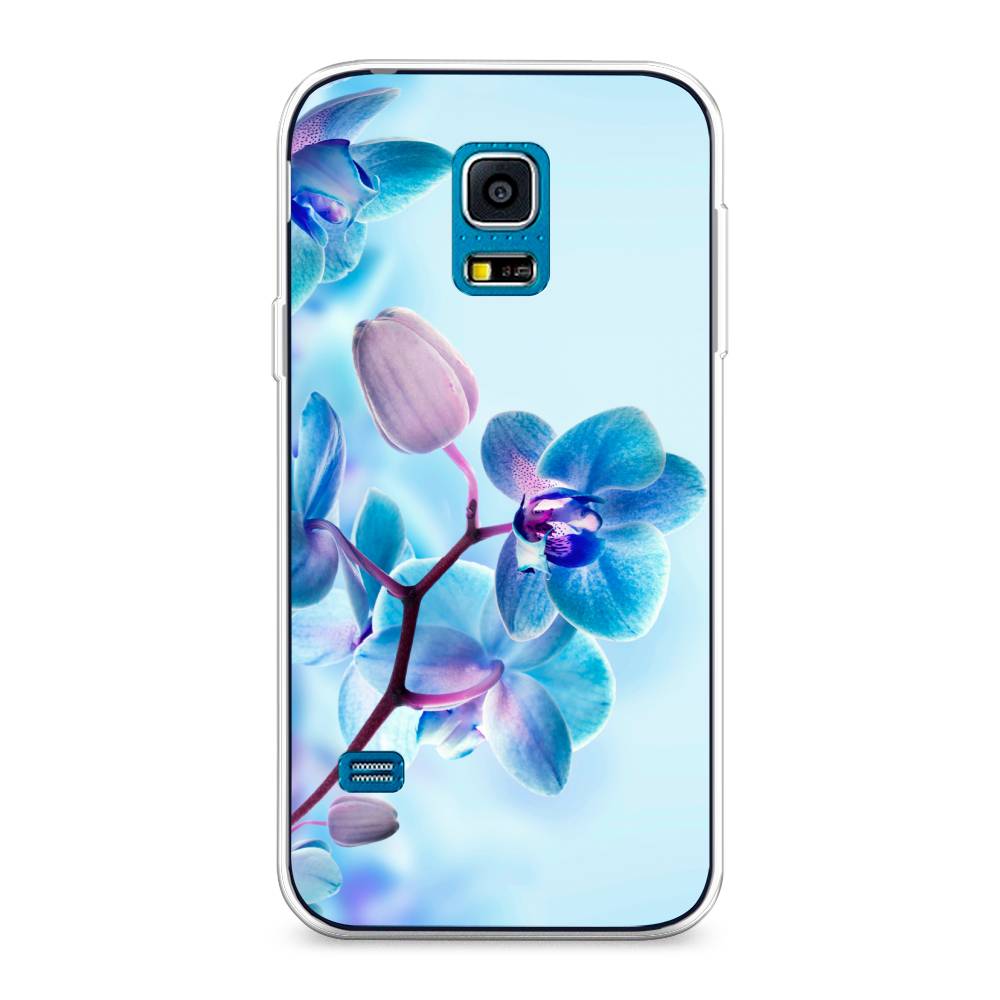 

Чехол Awog "Голубая орхидея" для Samsung Galaxy S5 mini, 24250-8