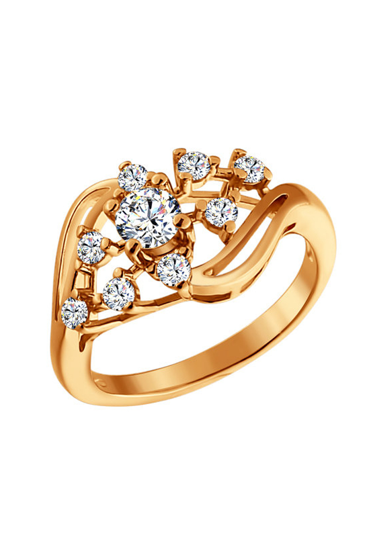 

Кольцо из серебра с фианитом р.  SOKOLOV 93010253, 93010253_k