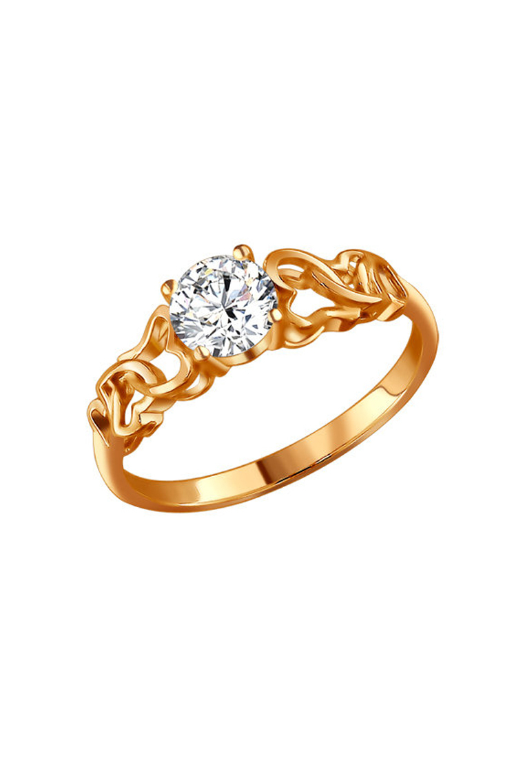 

Кольцо из серебра с фианитом р. , SOKOLOV 93010241, 93010241_k