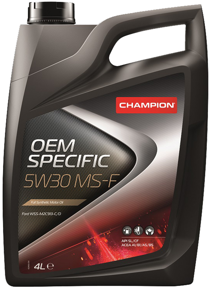 Моторное масло Champion OEM SPECIFIC MS-F, ACEA: A1 B5-16 5W30