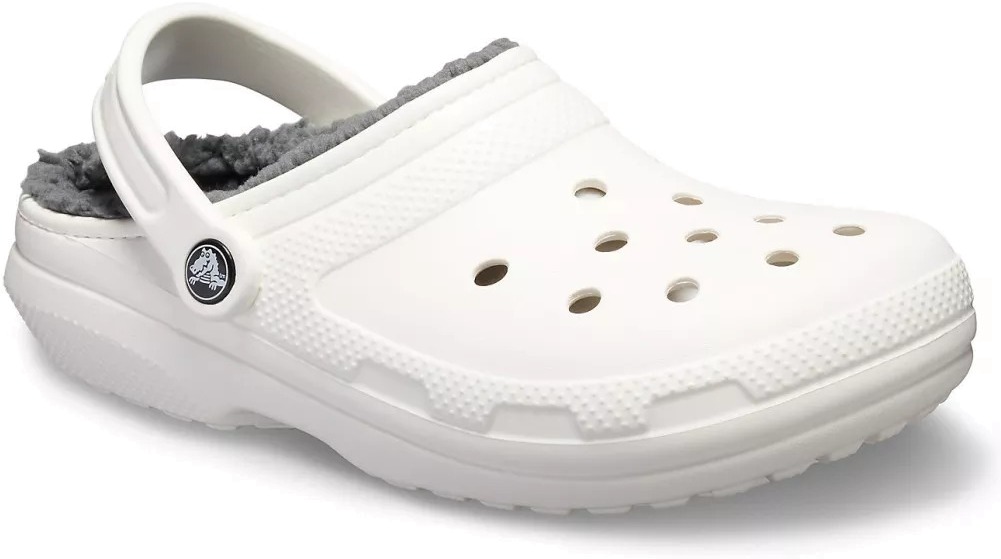 

Сабо унисекс Crocs Classic Lined Clog белые M12 US, Белый, Classic Lined Clog