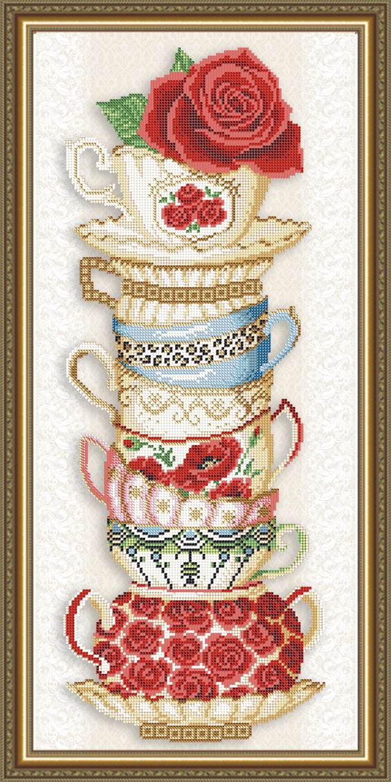 

АРТ СОЛО (Украина) Чашки с розой VKA3082, 25x55 см от