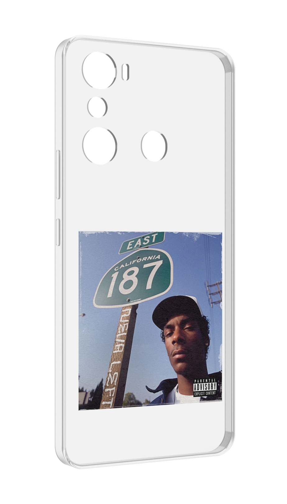 

Чехол MyPads Snoop Dogg Neva left для Infinix Hot 20i, Прозрачный, Tocco