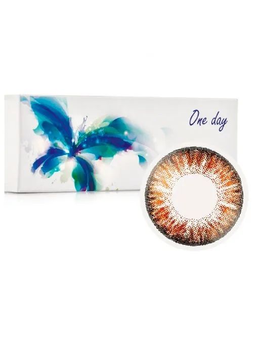 

Линзы контактные Офтальмикс Butterfly One Day 2 линзы -9.50 R 8.6 Hazel Мускатный орех, Карие