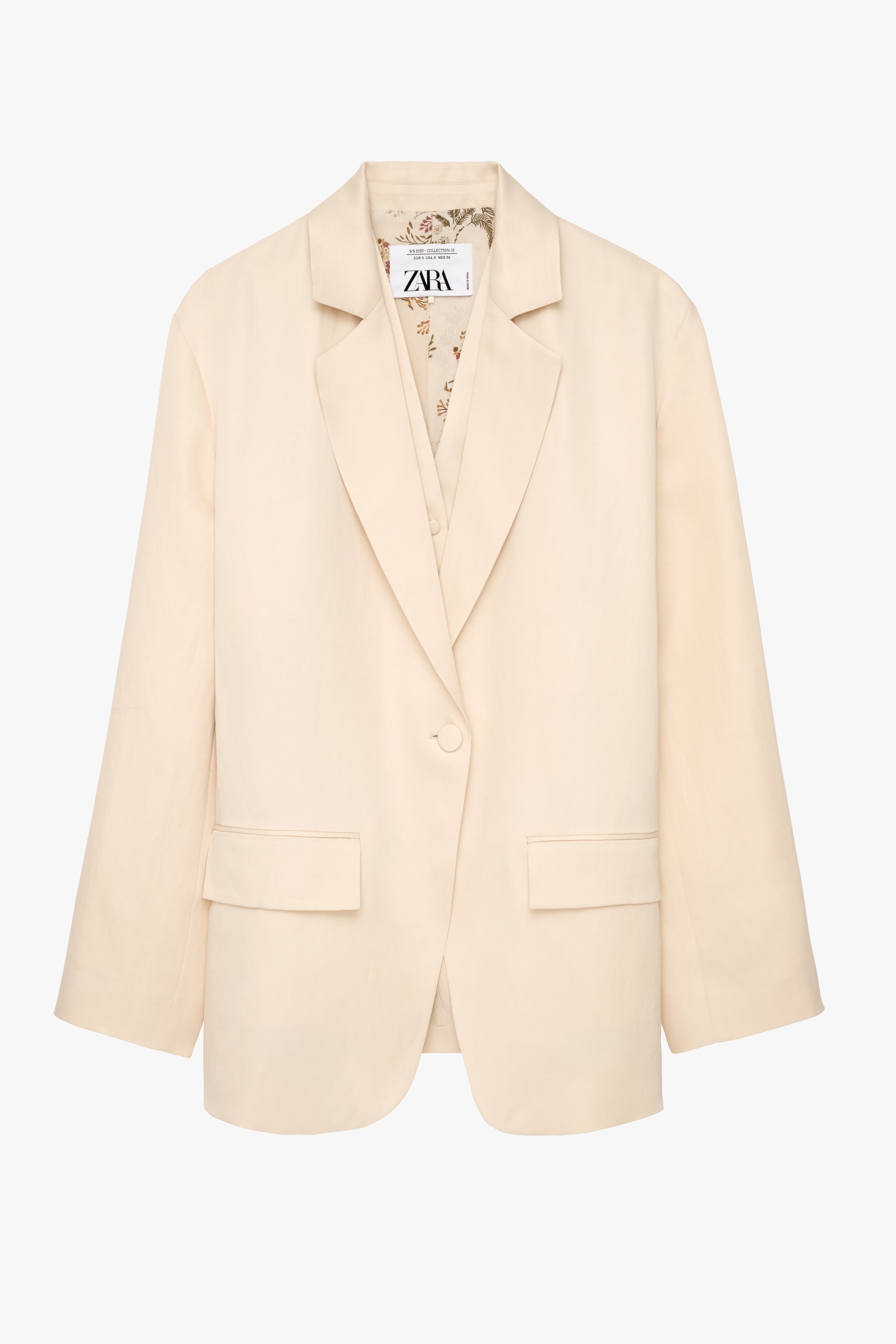 

Пиджак женский ZARA 02312059 оранжевый XS (доставка из-за рубежа), 02312059