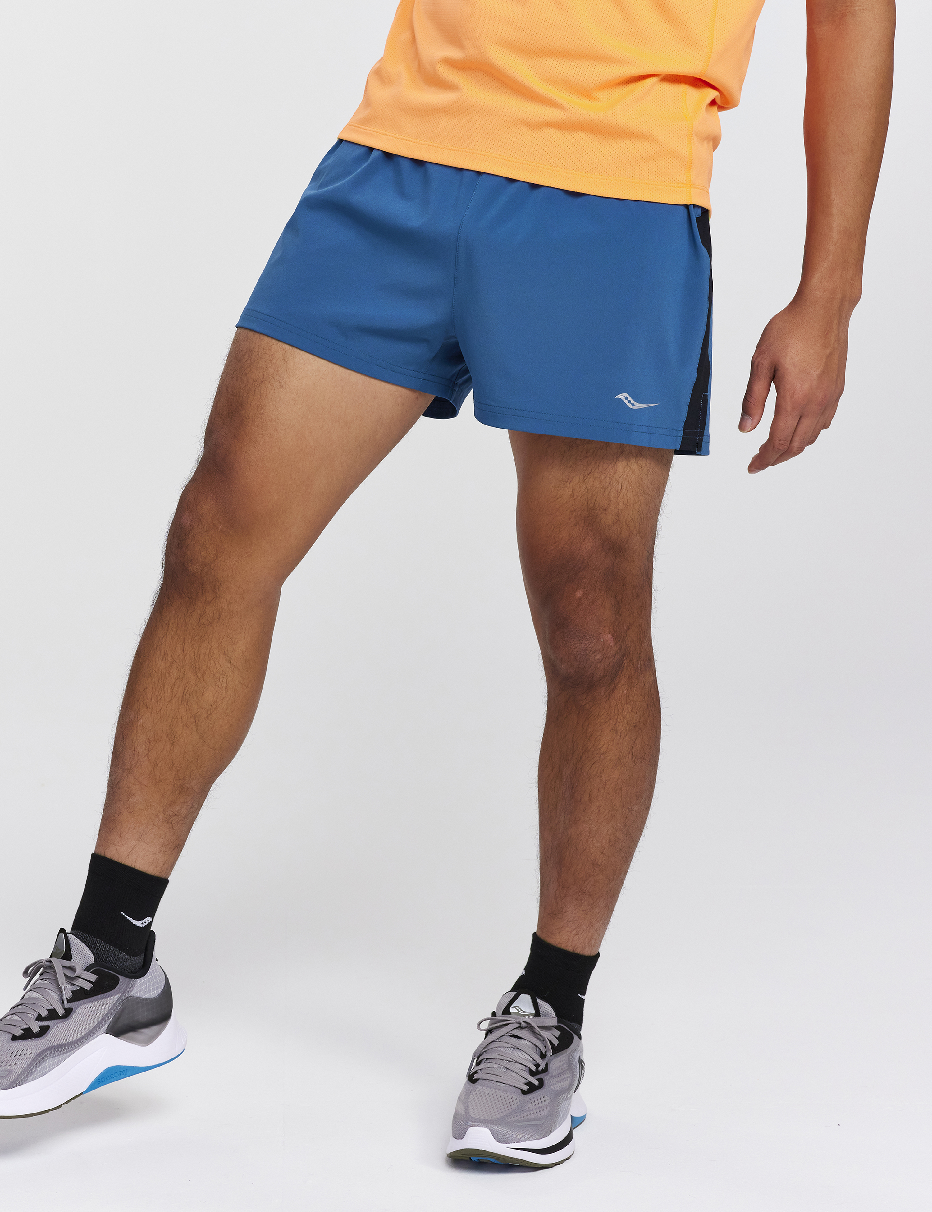 

Шорты мужские Saucony Sam800242-Ns синие 46, Sam800242-Ns
